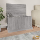VID szürke sonoma szerelt fa tárolóláda 70x40x38 cm