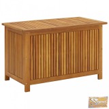 VID tömör akácfa kerti tárolóláda 90x50x58 cm