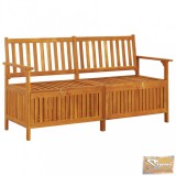 VID tömör akácfa tárolópad 148 cm