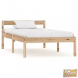 VID tömör fenyőfa ágykeret 100 x 200 cm