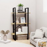 VID tömör fenyőfa tárolópolc 60 x 30 x 105 cm