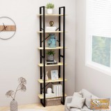 VID tömör fenyőfa tárolópolc 60 x 30 x 210 cm