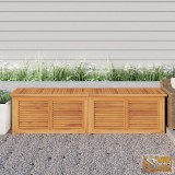 VID tömör tíkfa kerti tárolóláda zsákkal 200 x 50 x 53 cm