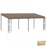 VID tópszínű falra szerelhető pavilon 6 x 3 x 2,5 m