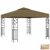 VID tópszínű pavilon 3 x 3 m 180 g/m²