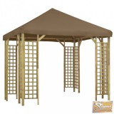 VID tópszínű pavilon 3 x 3 m