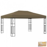 VID tópszínű szövetpavilon 3 x 4 m