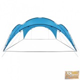 VID világoskék ívelt partisátor 450 x 450 x 265 cm