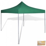 VID zöld összecsukható pavilon 3 x 3 m