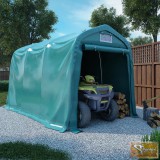 VID zöld pvc sátorgarázs 2,4 x 3,6 m