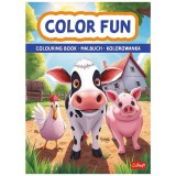 Vidám farm állatok kifestőkönyv - Trefl