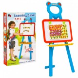 vidaXL 2 az 1-ben gyermek festőállvány palatáblával és táblával