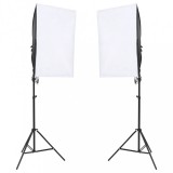 vidaXL 2 db professzionális stúdiólámpa 40 x 60 cm