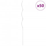 vidaXL 50 db spirál alakú horganyzott acél növény támaszték 110 cm