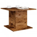 vidaXL Antik fa színű szerelt fa dohányzóasztal 55,5 x 55,5 x 40 cm
