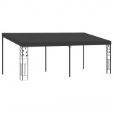 vidaXL Antracitszürke falra szerelhető pavilon 6 x 3 x 2,5 m