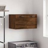 vidaXL Barna tölgyszínű szerelt fa faliszekrény 60 x 36,5 x 35 cm
