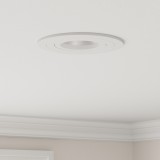 vidaXL Beépített Spotlámpák 24 db Kerek GU10 Fehér Ø91 mm