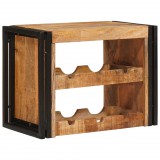 vidaXL Borágas Barna 60 x 45 x 33 cm Tömör Durva Mangófában