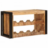 vidaXL Borágas Barna 80 x 45 x 33 cm Tömör Durva Mangófában