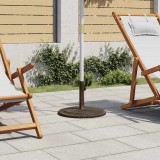 vidaXL Bronzszínű öntöttvas napernyőtalp 45 x 45 x 30 cm