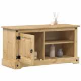 vidaXL Corona tömör fenyőfa TV-szekrény 100 x 40 x 52 cm