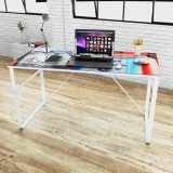 vidaXL Egyedi négyszögletű íróasztal