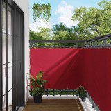 vidaXL Erkély Szúnyogháló Piros 110 x 300 cm Oxford Szövet