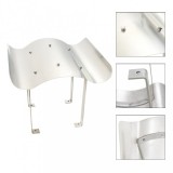 vidaXL Ezüstszínű rozsdamentes acél kéménysapka