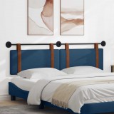 vidaXL Fali Fejtámla Falra szerelhető Kék 190 x 55 x 5 cm Antik PU