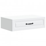 vidaXL Fali oldaltábla Fehér 59 x 34,5 x 17 cm Szerelt Fa