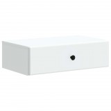 vidaXL Fali oldaltábla Fehér 59 x 34,5 x 17 cm Szerelt Fa