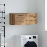 vidaXL Fali Szekrény 80 x 36.5 x 35 cm Szerelt Fa kézműves tölgy