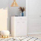 vidaXL Fehér forgácslap cipősszekrény 60 x 35 x 84 cm