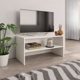 vidaXL Fehér forgácslap tv-szekrény 80 x 40 x 40 cm