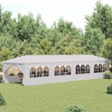 vidaXL Fehér kerti pavilon 3 x 12 m