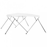 vidaXL Fehér négyágú bimini tető 243 x 180 x 137 cm