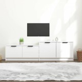 vidaXL Fehér szerelt fa tv-szekrény 158,5 x 36 x 45 cm
