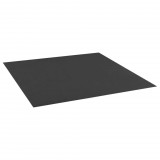 vidaXL Fekete homokozó-alátét 120 x 110 cm