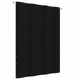 vidaXL Fekete oxford-szövet erkélyparaván 160 x 240 cm