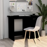vidaXL fekete szerelt fa íróasztal 100 x 50 x 76 cm