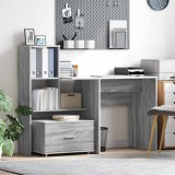 vidaXL Fiókos szekrény 55 x 45 x 31 cm Szürke Sonoma