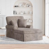 vidaXL Fotel Loungba Szoknyával Homokszín 157 x 91 x 91 cm ARES