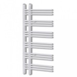 vidaXL Fürdőszobai törölközőszárító radiátor központi fűtéssel e alakú 600 x 1200 mm