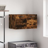 vidaXL Füstös tölgyszínű szerelt fa faliszekrény 60 x 36,5 x 35 cm