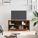 vidaXL Füstös tölgyszínű szerelt fa TV-szekrény 100x40x50 cm