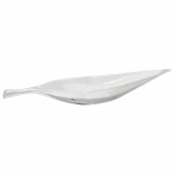 vidaXL Gyümölcskosár Ezüst 60 x 15 x 8 cm Alumínium