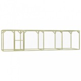 vidaXL Impregnált fenyőfa tyúkól 1,5 x 6 x 1,5 m