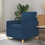 vidaXL Kanapé Kék 76 x 81 x 87,5 cm Szövet