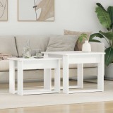 vidaXL Kávasztal Szett 2 db Fehér 50 x 52 x 42 cm Szerelt Fa